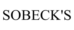 SOBECK'S trademark