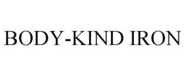 BODY-KIND IRON trademark