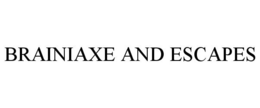 BRAINIAXE AND ESCAPES trademark
