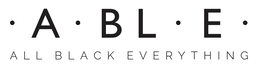 · A · B L · E · ALL BLACK EVERYTHING trademark