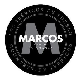 LOS IBERICOS DE PUEBLO COUNTRYSIDE IBERICOS M MARCOS SALAMANCA DESDE 1965 trademark