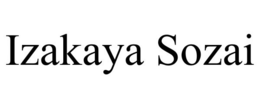 IZAKAYA SOZAI trademark