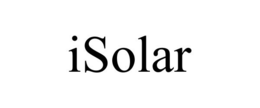 ISOLAR trademark