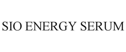 SIO ENERGY SERUM trademark