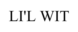 LI'L WIT trademark