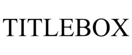 TITLEBOX trademark
