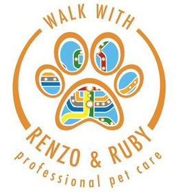 WALK WITH RENZO & RUBY PROFESSIONAL PETCARE trademark