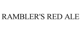 RAMBLER'S RED ALE trademark