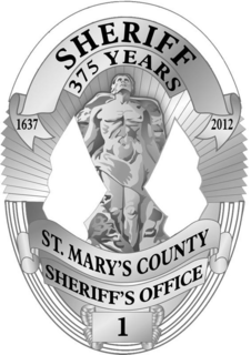 SHERIFF 375 YEARS 1637 2012 ST. MARY'S COUNTY SHERIFF'S OFFICE 1 trademark