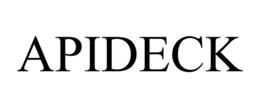 APIDECK trademark