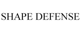 SHAPE DEFENSE trademark