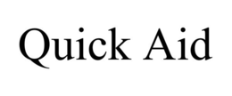 QUICK AID trademark