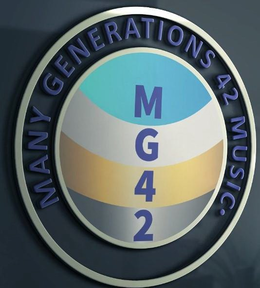 MG42 MUSIC (MANY GENERATIONS 42 MUSIC) trademark