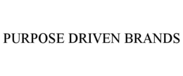 PURPOSE DRIVEN BRANDS trademark