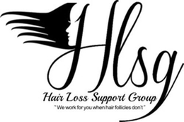 HLSG HAIR LOSS SUPPORT GROUP "WE WORK FOR YOU WHEN HAIR FOLLICLES DON'T" trademark