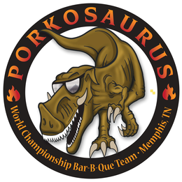 PORKOSAURUS WORLD CHAMPION BAR-B-QUE TEAM MEMPHIS, TN trademark