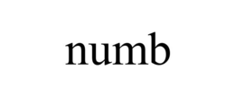 NUMB trademark