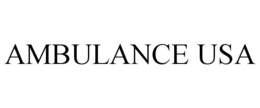 AMBULANCE USA trademark