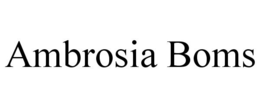AMBROSIA BOMS trademark