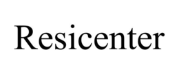 RESICENTER trademark