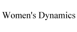 WOMEN'S DYNAMICS trademark