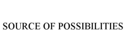 SOURCE OF POSSIBILITIES trademark