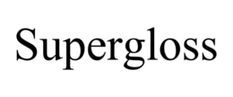 SUPERGLOSS trademark