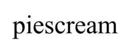 PIESCREAM trademark