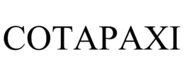COTAPAXI trademark