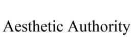 AESTHETIC AUTHORITY trademark
