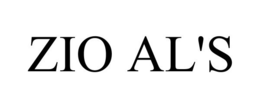 ZIO AL'S trademark