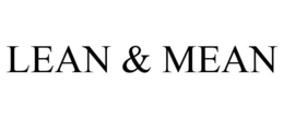 LEAN & MEAN trademark