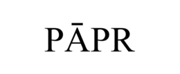 PAPR trademark