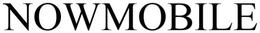 NOWMOBILE trademark