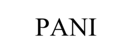 PANI trademark