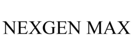 NEXGEN MAX trademark