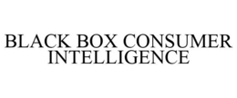 BLACK BOX CONSUMER INTELLIGENCE trademark
