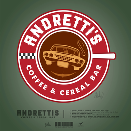 ANDRETTI'S COFFEE & CEREAL BAR trademark
