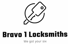 BRAVO 1 LOCKSMITHS WE GOT YOUR SIX trademark