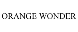 ORANGE WONDER trademark