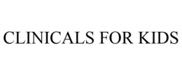 CLINICALS FOR KIDS trademark