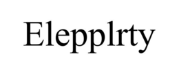 ELEPPLRTY trademark