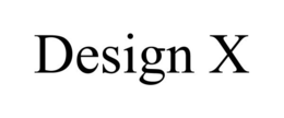 DESIGN X trademark