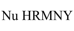 NU HRMNY trademark