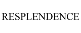 RESPLENDENCE trademark