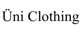 ÜNI CLOTHING trademark