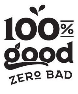 100% GOOD ZERO BAD trademark