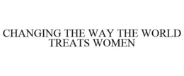 CHANGING THE WAY THE WORLD TREATS WOMEN trademark