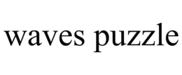 WAVES PUZZLE trademark