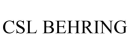 CSL BEHRING trademark